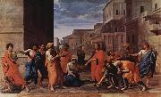 Christus und die Ehebrecherin Nicolas Poussin